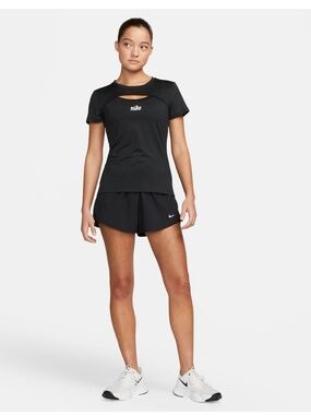 NWOT Nike Women's Dri-FIT High-Waisted 3" 2-in-1 Running Shorts Size Small